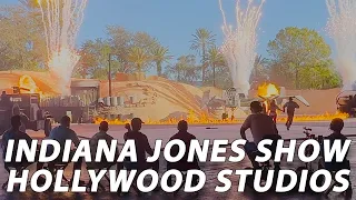 FULL HD Indiana Jones Epic Stunt Spectacular! - Disney's Hollywood Studios 2023
