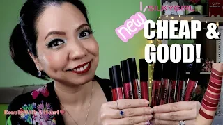 SilkyGirl Gen Matte Lip Cream Swatches, Review & Wear Test- Cheap & Good!