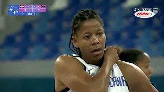 Partido No Apto para Cardíacos Dominicana Vence a Cuba JCC Baloncesto Femenino