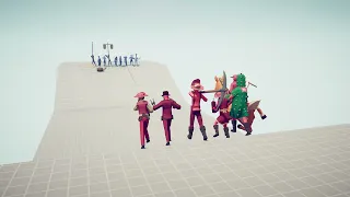 WILD WEST TEAM vs LEGACY TEAM - Totally Accurate Battle Simulator TABS