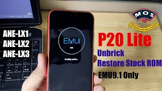 ✅Huawei P20 Lite Unbrick/back to Stock/Restore ROM ANE-LX1/LX2/LX3 (EMUI9.1 Unlocked Bootloader)