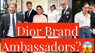 Are Prince Harry and Meghan Markle Brand Ambassadors for Dior? 😱