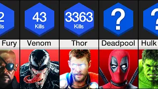 Comparison: Superheroes Ranked By Kills