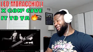 X Gon' Give It to Ya (metal cover by Leo Moracchioli) - REACTION