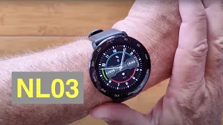 NORTH EDGE NL03 Outdoor IP67 100M Waterproof Health/Sports Fitness Smartwatch: Unboxing and 1st Look