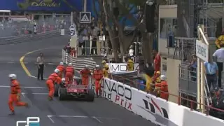 Aborted start - 2005 GP2 Round 3 Monaco