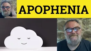 🔵 Apophenia Meaning - Apophany - Defined - Apophenia Examples - Psychology - Apophenia