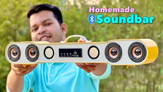 How To Make Bluetooth Soundbar Using A PVC Pipe || Bluetooth Speaker कैसे बनाये