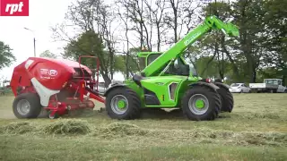 Merlo Multifarmer z maszynami na polu - więcej w miesięczniku RPT 7-8/2016