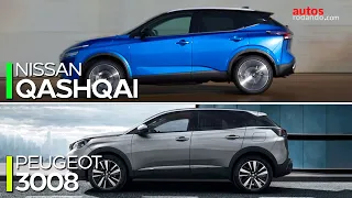 Nissan QASHQAI vs Peugeot 3008 2021