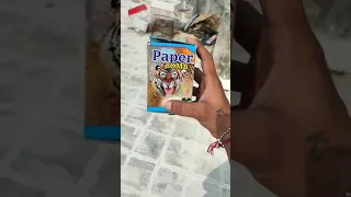 Paper Bomb Cracker Testing #youtubeshorts  #crackers #diwalicrackers || Crackers Experiment in hindi
