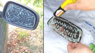 How to Glue & Repair Volvo Side Mirror Glass DIY