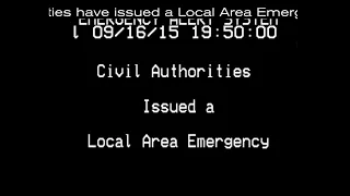 EAS Mock: Local Area Emergency