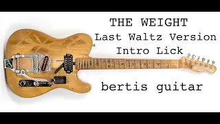 The Band - The Weight (Guitar Lesson - Last Waltz Version)