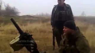 Сенсация    Ополченцы ДНР бьют из АГС по позициям АТО   Militias fired from the AGS