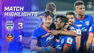 Highlights - Bengaluru FC 3-1 FC Goa | MW 22, Hero ISL 2022-23