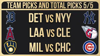 MLB Picks and Predictions Today 5/5/24 | MLB Picks Today 5/5/2024