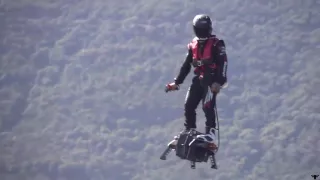 Flyboard® Air Farthest flight by hoverboard (by Franky Zapata 2K16)