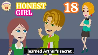 Honest Girl Episode 18 - Rich and Poor Animated English Story - English Story 4U