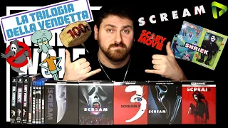 "SCREAM 1/2/3/5/6 STEELBOOK 🔪 + TRILOGIA DELLA VENDETTA 🔨" Limited Blu Ray 4K Unboxing 💥