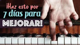 ¿Cómo soltar los dedos en el PIANO? ⚡ ¡3 Ejercicios para tocar RÁPIDO!