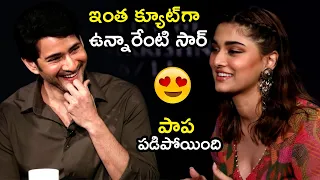 పాపా పడిపోయింది | Saiee Manjrekar CUTE Words About Mahesh Babu | Major Team With Mahesh Babu | FL