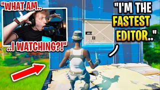 I spectated the FASTEST EDITOR in Fortnite... (Ryft)
