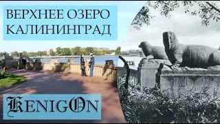 Верхнее озеро Калининград. Верхний пруд. Oberteich Kaliningrad. Обертайх.