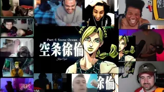 JoJo Stone Ocean PV Reaction Mashup [EARRAPE] 60 Fps! Part 6 JJBA