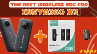 Insta360 X3 I found the BEST wireless mic (and for ONE X2 too)