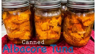 Albacore Tuna Pressure Canning