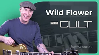 How to play Wild Flower by The Cult | Guitar Lesson