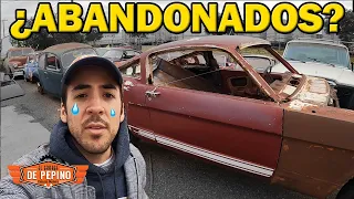 Carros clasicos abandonados