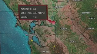 4.1 magnitude earthquake shakes Northern California