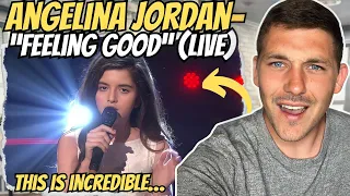 Angelina Jordan (10 Year Old) - Feeling Good "LIVE on The Stream Gir Tilbake" (REACTION!!)