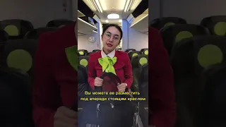 Как размещать ручную кладь на борту Боинга 737-800