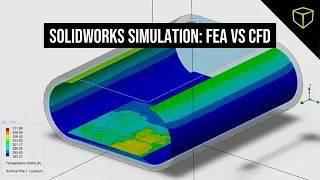 SOLIDWORKS Simulation Thermal Analysis: FEA vs CFD - Webinar