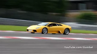 Lamborghini Murcielago lovely sound + fly by s !! 1080p HD