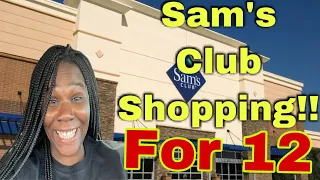 SHOP WITH DEEDEE AT SAM’S CLUB #vlog  #FOOD #samsclub