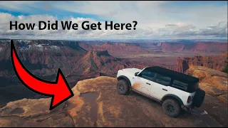 New Ford Bronco Badlands Does Top Of The World Moab Utah