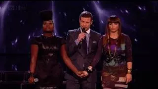 Misha B or Sophie - Which Girl will go? - The X Factor 2011 Live Results Show 4 (Full Version)