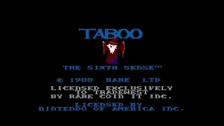 Taboo The Sixth Sense Nes Nintendo Full Playthrough