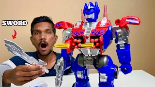 RC Programmable Robot With Integrated Weapon System Unboxing & Testing - Chatpat toy tv