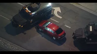 SoCal standoff: Woman, girl emerge from car after tear gas deployed | ABC7