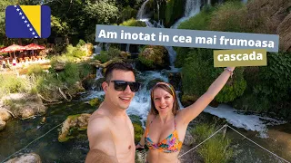 Cel mai frumos loc din Bosnia! Inotam in Cascada Kravica! | #kravica #bosnia | #Vlog61