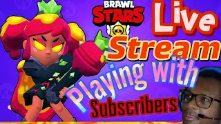 🔴Brawl Stars Live 1v1 + FriendlyGame Playing  with Subcribers