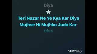 Ke thora thora pyar hua karaoke- background music with lyrics