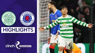 Celtic 3-0 Rangers | Hatate Scores Twice as Celtic Blow Away Rangers To Go Top | cinch Premiership