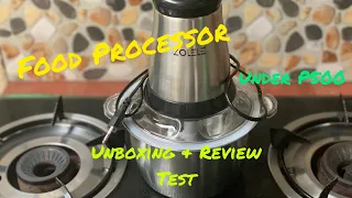 LoLeLe Food Processor/Electric meat grinder || Unboxing & Test