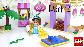 Disney Princess Lego Jasmine's Exotic Palace 2015 Unboxing Build and Play Part 2 - Kids Toys